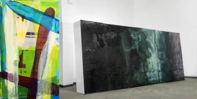 Bild: exorbitale - Ausstellungseröffnung am 11.09.2009 im Atelierhaus Walzwerkstraße Düsseldorf