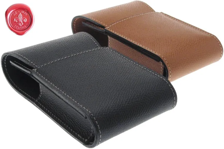 Bild: Ledertasche der Kollektion AX-ALEX für Nokia N900 mit Display Cleaner