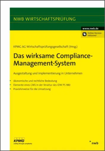 NWB-Neuerscheinung zum Thema Compliance unterstützt Unternehmen mit praxisnahen Tipps Bild: NWB-Neuerscheinung zum Thema Compliance unterstützt Unternehmen mit praxisnahen Tipps