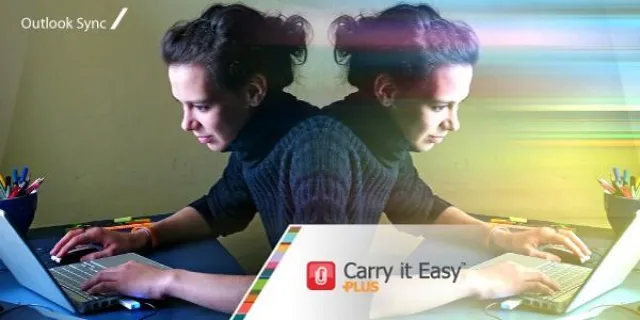 Bild: Carry it Easy +Plus™ ermöglicht es, Outlook zu synchronisieren und in der Hosentasche mitzutragen