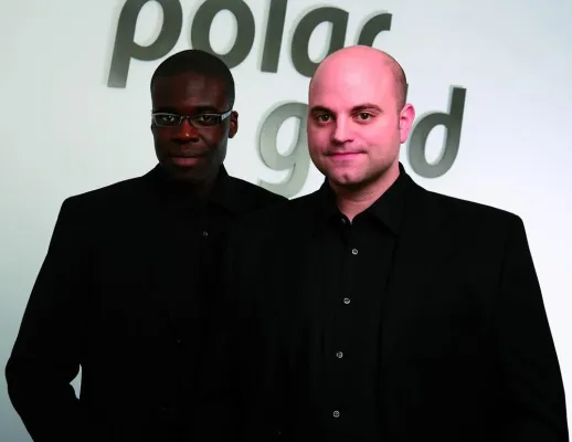 Bild: Rawas und Adesokan gründen polargold