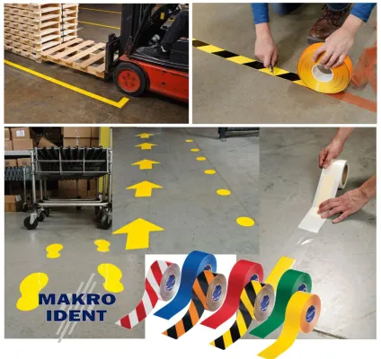 Optimale Bodenmarkierungen für Effizienz und Sicherheit Bild: Optimale Bodenmarkierungen für Effizienz und Sicherheit