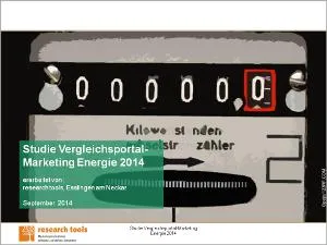 Stromkonzerne mit unterschiedlicher Strategie im Vergleichsportalmarketing Bild: Stromkonzerne mit unterschiedlicher Strategie im Vergleichsportalmarketing