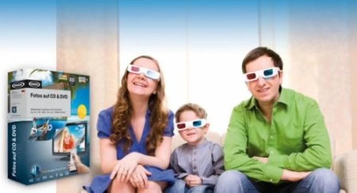 Mit Fotos auf CD & DVD Deluxe jetzt auch in 3D eine Diashow erstellen