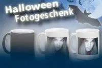 Bild: Schaurig-schönes Fotogeschenk zu Halloween – die Zaubertasse von printeria