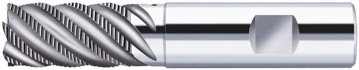 Der VHM-Schaftfräser PROTOSTAR Qmax HR Kordel F 45 von WALTER überzeugt durch ein besonders stabiles Design.