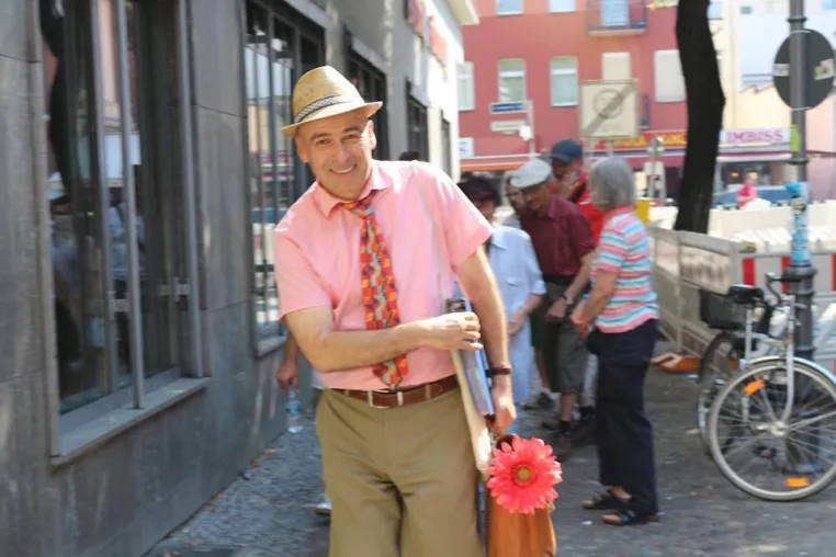 Bild: Tour durch den Ganghoferkiez in Berlin-Neukölln mit Reinhold Steinle