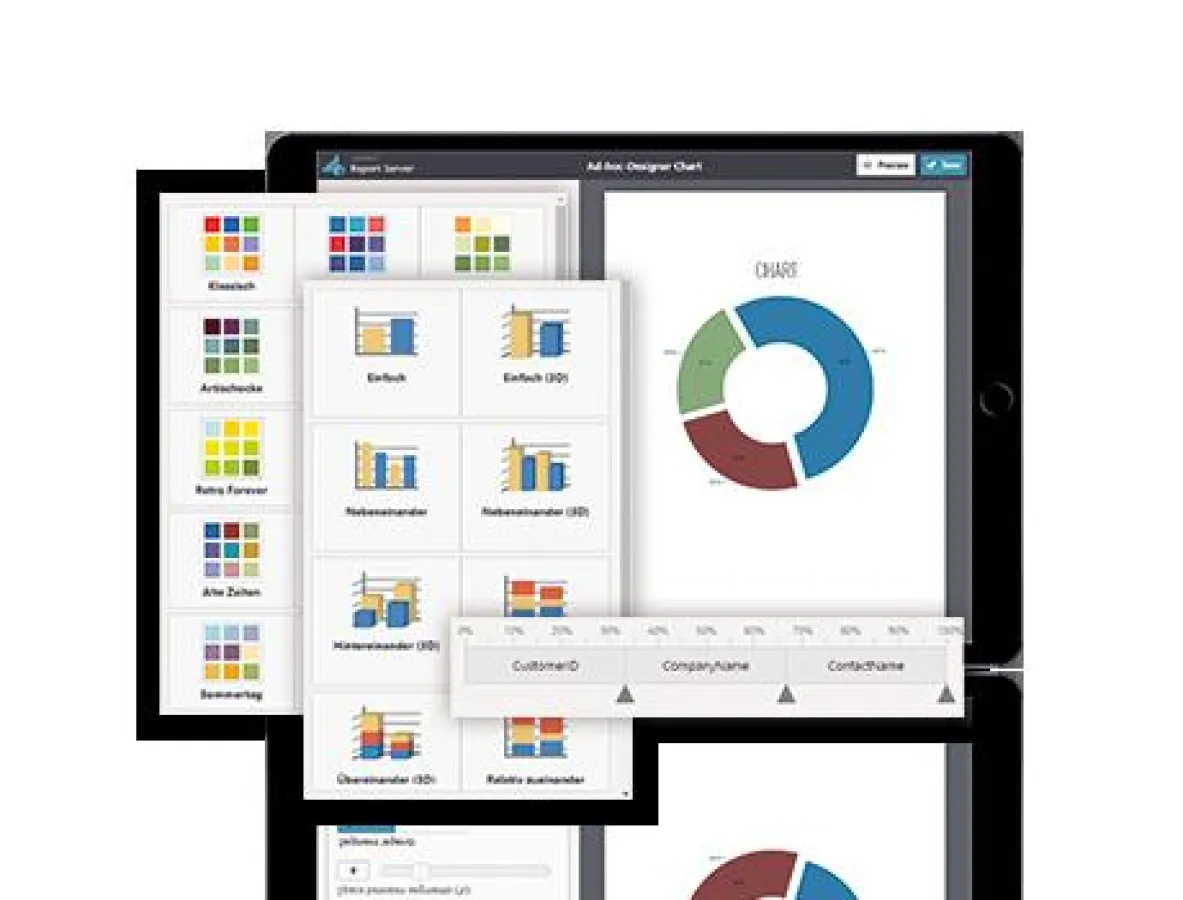 Ad-hoc-Design im combit Report Server 3