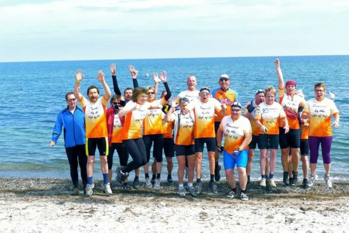 Bild: Radtour-pro-Organspende 2013