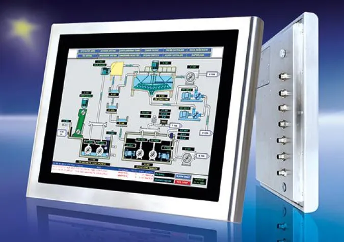Bild: 15“ Panel-PC mit Intel Skylake CPU ist rundum IP66 geschützt !