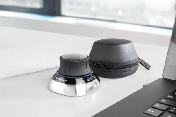 Bild: Effiziente CAD-Arbeit mit 3Dconnexion SpaceMouse und 3D-Modellierungssoftware von Dassault Systèmes