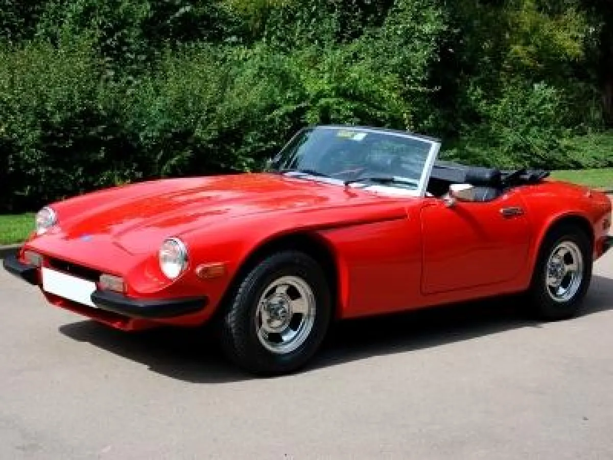 Eins von den zu Verfügung stehenden Oldtimer TVR 3000