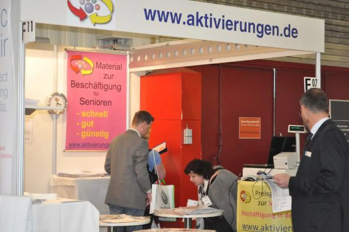 großes Interesse am Stand von aktivierungen.de