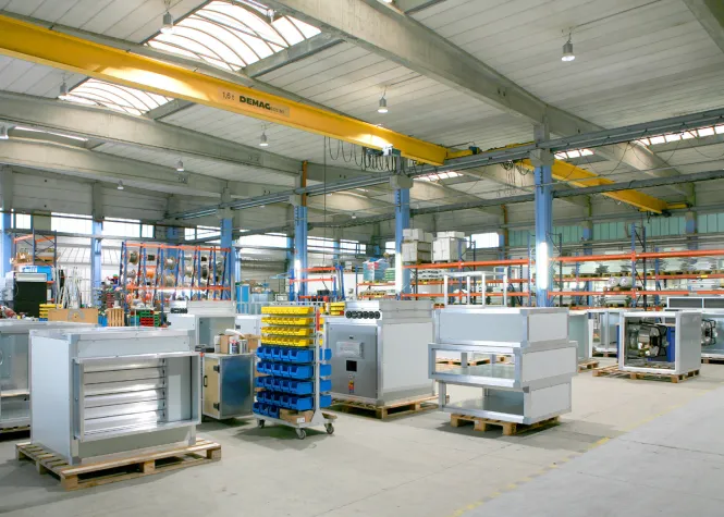 Bild: Millioneninvestition: BerlinerLuft. Technik GmbH  erweitert Fertigungsstandort Bexbach