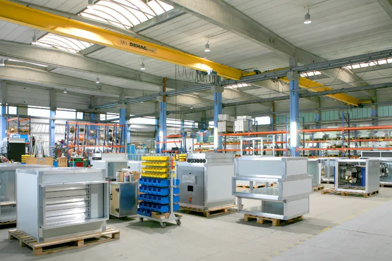 Bild: Millioneninvestition: BerlinerLuft. Technik GmbH  erweitert Fertigungsstandort Bexbach