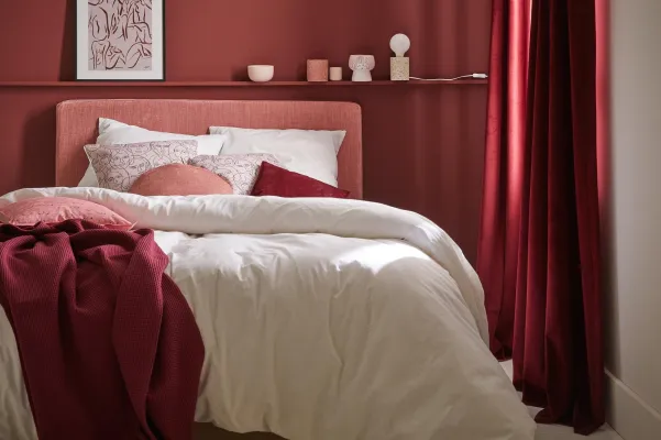 Bild: L'automne bordeaux – MT Stofferie zaubert ein herbstliches Flair mit Dekostoffen in Bordeaux