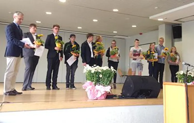 Verleihung des fünften Lindlarer Schülerpreises Bild: Verleihung des fünften Lindlarer Schülerpreises