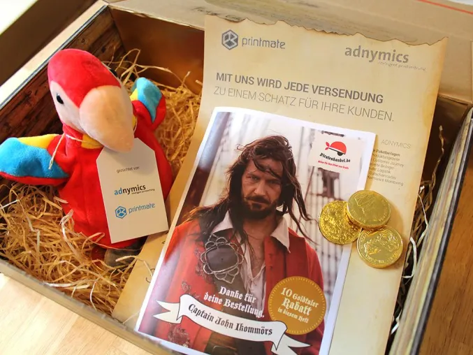 Adnymics und printmate: Zwei Start-ups visualisieren den Wert des Versandpaketes im Online-Handel Bild: Adnymics und printmate: Zwei Start-ups visualisieren den Wert des Versandpaketes im Online-Handel