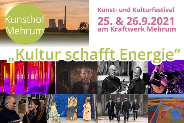 Bild: "Kultur schafft Energie!" - Kunst am Kraftwerk (Mehrum)