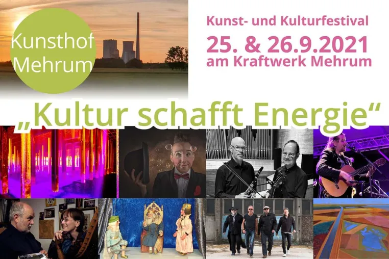 Bild: "Kultur schafft Energie!" - Kunst am Kraftwerk (Mehrum)