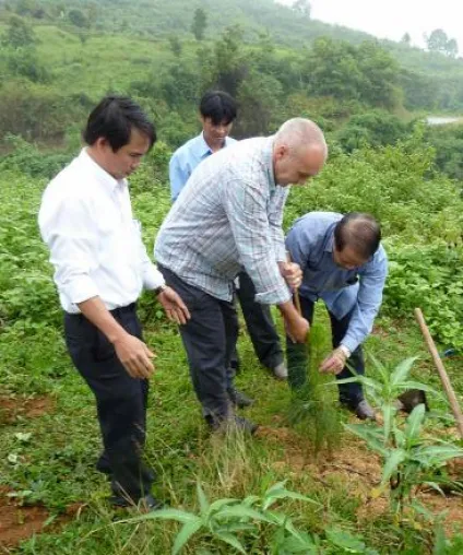 Forest Finance startet Aufforstungsprojekt in Vietnam Bild: Forest Finance startet Aufforstungsprojekt in Vietnam