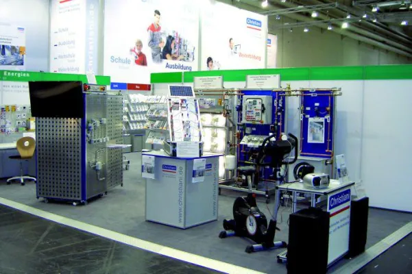 Fachwissen praxisnah vermitteln mit den Lehrsystemen für Erneuerbare Energien und SHK von Christiani Bild: Fachwissen praxisnah vermitteln mit den Lehrsystemen für Erneuerbare Energien und SHK von Christiani