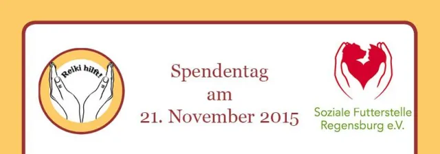 Bild: Etwas Gutes für Mensch und Tier: Beim Spendentag am 21.11.2015 im Reikihaus Bauer