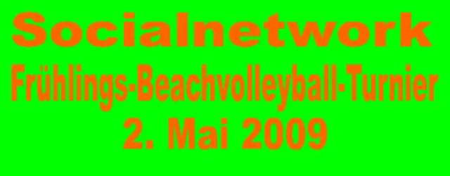 Bild: enngoo - Socialnetwork Frühlings-Beachvolleyball-Turnier 2009