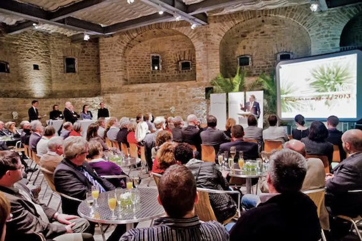 Rund 110 Gäste kamen zum 16.Neujahrsempfang der grünen Verbände in Thüringen (Foto: Michael Kremer)