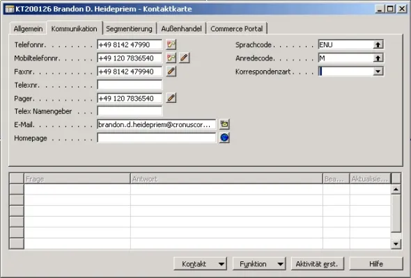 Bild: IXI-UMS und IXI-Call ready for Microsoft Navision 4.0 - Fax, SMS und CTI direkt in Microsoft Business Solution