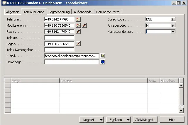 Bild: IXI-UMS und IXI-Call ready for Microsoft Navision 4.0 - Fax, SMS und CTI direkt in Microsoft Business Solution