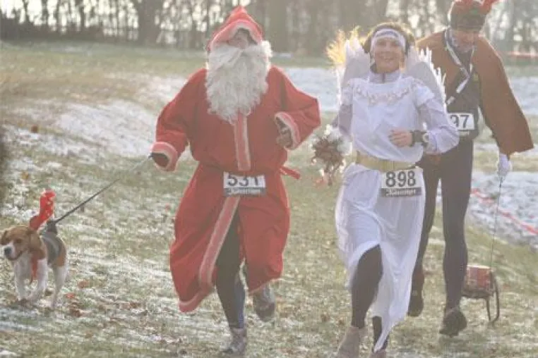 Bild: Weihnachtslauf und Zipfelmützenwalk am 21. Dezember
