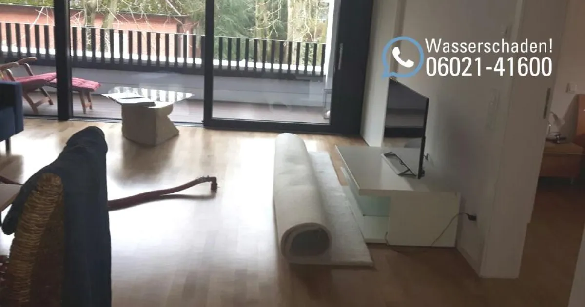 Wasserschadenbeseitigung / Wiederherstellung eines Wasserschadens in Fulda