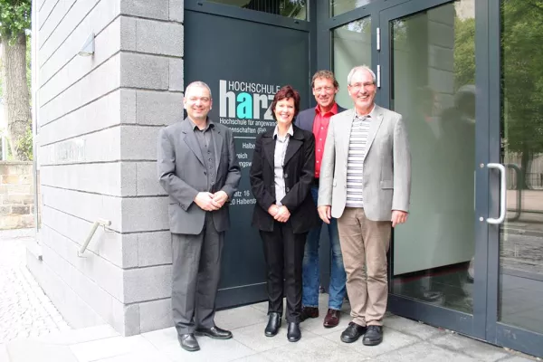 Bild: Gastprofessorin aus Südafrika zu Besuch an der Hochschule Harz