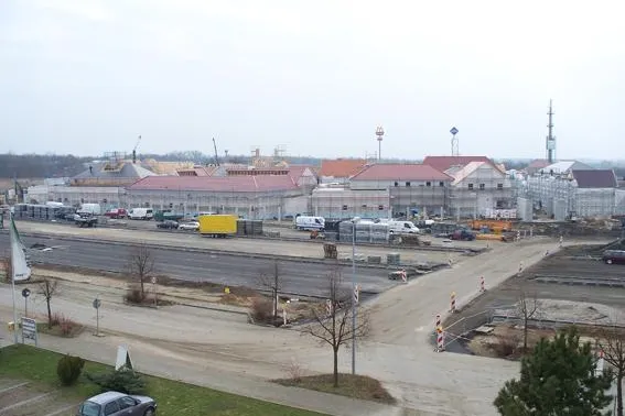 Bild: Bau des Designer Outlet für Berlin und Brandenburg schreitet voran