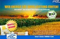 Bild: Carboo4U mit doppelseitiger Anzeige zum hauseigenen Bio Energy Riegel in der aktuellen TRITIME Ausgabe 02/2009