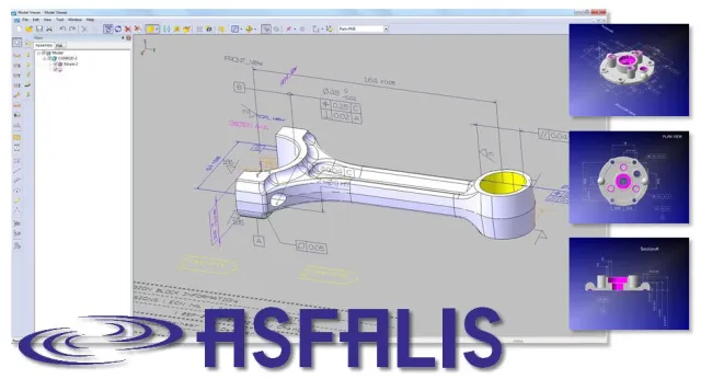 Bild: ASFALIS von CAMTEX hat ein gutes Gedächtnis für CAD-Metadaten