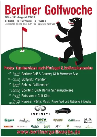 Bild: Eine Woche lang Golf in der Hauptstadt