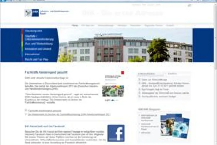 Relaunch IHK Kassel mit neuem Webdesign und SOLVA-CMS Bild: Relaunch IHK Kassel mit neuem Webdesign und SOLVA-CMS