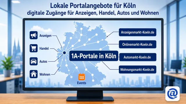 Bild: 1A-Portale.de bündelt lokale Onlineangebote für Köln und stärkt lokalen Handel