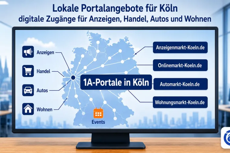 Bild: 1A-Portale.de bündelt lokale Onlineangebote für Köln und stärkt lokalen Handel