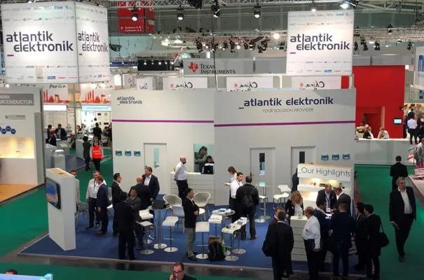 Bild: Atlantik Elektronik verzeichnet erfolgreichen Messeauftritt auf der electronica 2018 in München