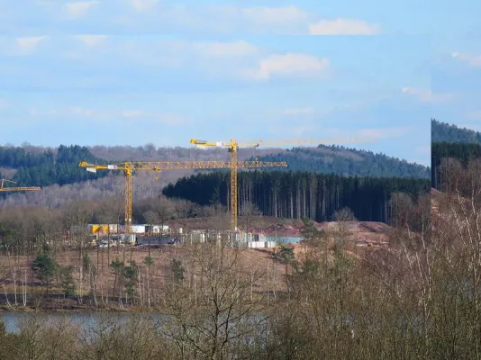 Bild: Neues Hotelprojekt am Bostalsee im Saarland nimmt Gestalt an