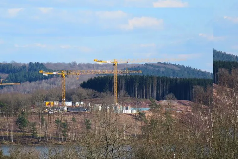 Bild: Neues Hotelprojekt am Bostalsee im Saarland nimmt Gestalt an