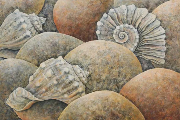 Ausstellung im Levantehaus Hamburg - Angelika Rinck und Angela Weiskam präsentieren ihre neuesten Arbeiten Bild: Ausstellung im Levantehaus Hamburg - Angelika Rinck und Angela Weiskam präsentieren ihre neuesten Arbeiten