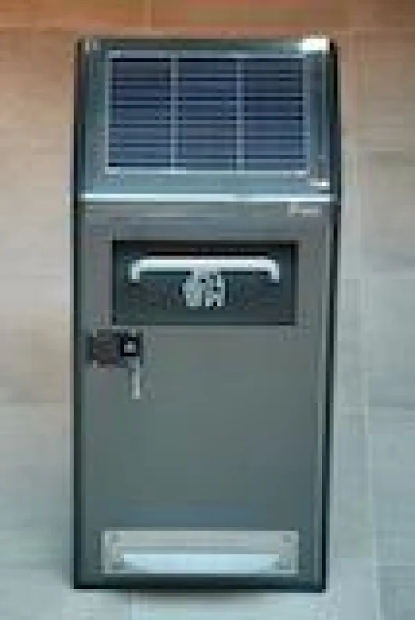 Big Belly Solar-Papierkörbe vereinfachen das Entsorgungsmanagement. Foto: German EcoTec