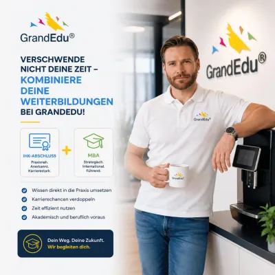 Bild: IHK-Abschluss und MBA verbinden: GrandEdu schafft einen durchgängigen Bildungsweg für beruflich Qualifizierte