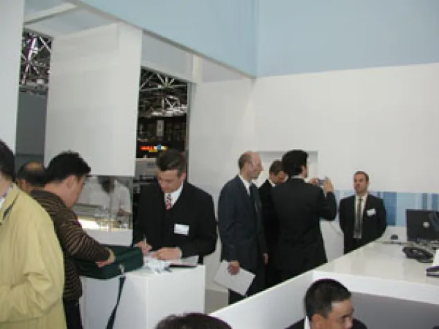 Bild: Die ProConception 'On-The-Job-Messe-Coachings und Trainings' mit A. Peter Kunzweiler, sichern den Messeerfolg