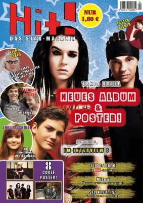 Bild: Neues Magazin, neue Themen - Unter anderem über Tokio Hotel und Jimi Blue Ochsenknecht