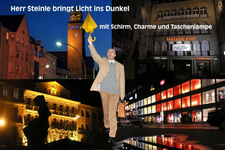 Late Light Shopping - Herr Steinle bringt Licht ins Dunkel Bild: Late Light Shopping - Herr Steinle bringt Licht ins Dunkel